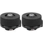 2 pi�ces adaptateur de po�le de camping rond ext�rieur, convertisseur fourneau type divis�