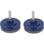 2 pi�ces aff�teuse de lames de tondeuse � gazon en acier inoxydable abs accessoires de lame de perceuse ...