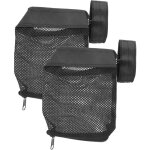 2 pi�ces attrape - douilles laiton fond � fermeture �clair sac filet nylon r�cup�rateur cartouches