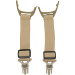 2 pi�ces bande �lastique confortable pour lunettes de chasse, sangle �lastique �tirable couleur sable ...