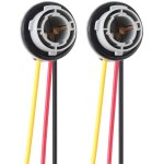 2 pi�ces bay15d 1157 prise adaptateur pigtail harnais c�blage remplacement clignotant ampoule frein / ...