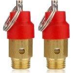 Soupape de s�curit� en laiton pour compresseur, r�gulateur de pression, r�ducteur de pression, m�le 8 ...