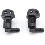 2 pi�ces buses de lave - glace d'essuie - glace avant de voiture, pour toyota pour yaris xp10 1999 - ...