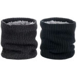2 pi�ces cache - cou d'hiver en laine �pais, �charpe coupe - vent thermique pour hommes et femmes