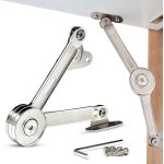 2 pi�ces charni�re ascenseur r�glable en alliage de zinc avec vis et cl� allen, support 18 kg pour dessus ...