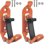 2 pi�ces cintre en m�tal support, support pelle, accessoires de galerie de toit, fixation de porte bagages ...