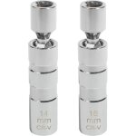 2 pi�ces cl� � bougie voiture, cle a bougie, cl� bougie, couille bougie, magn�tique 16mm / 14mm longue, ...