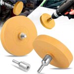 2 pi�ces d�calque gomme roue, d�calque gomme pour voiture, visseuse sans fil, meuleuse droite - pour ...