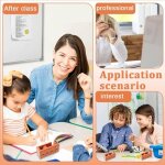 2 pi�ces d�vidoir d�vidoir ruban adh�sif en forme de blocs de construction d�vidoir de ruban adh�sif ...