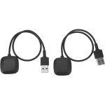 2 pi�ces dock de charge sans fil 5v pour montre connect�e fitbit versa 3 / sense, c�ble de charge et ...