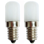 [2 pi�ces] e14 petite ampoule led 2w � vis remplacer 20w halog�ne abat - jour lumi�re blanche froide ...