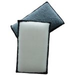 2 pi�ces �ponge de nettoyage int�rieur en cuir de voiture, voiture r�utilisables �ponges lavables, �ponge ...