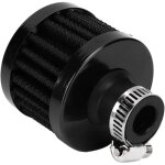 2 pi�ces filtre � air froid carter ventilation turbo ventilateur 12mm mini noir pour voiture moto