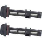 2 pi�ces filtre � huile pour pompe � eau r�sistant � l'usure, kit filtre pour mini - motoculteur et groupe ...