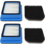 2 pi�ces filtre de rechange pour aspirateur electrolux q6 q7 q8 wq61 wq71 wq81, accessoires