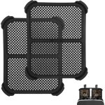 2 pi�ces grille anti projection air fryer pour ninja, silicone accessoires air fryer, anti eclaboussure ...