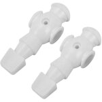 2 pi�ces hommes de football de table, jouets de remplacement pour baby - foot, jeux d'int�rieur (blanc) ...