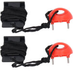 2 pi�ces interrupteur de s�curit� magn�tique universel pour tapis de course - arr�t d'urgence et verrou ...