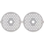 2 pi�ces lame de hachoir � viande en acier inoxydable 304, plaque de coupe 7mm / 0, 3 pouces pour hachoir ...