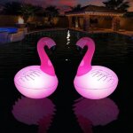 2 pi�ces)lumi�res flottantes de piscine , lampe solaire etanche ip68 pour jardin, lampes solaires gonflables ...