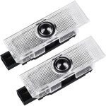 2 pi�ces lumi�res de porte logo pour al - fa giulia romeo mito stelvio brera 147 156 159 gt lumi�re de ...