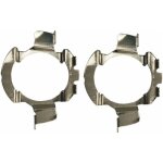2 pi�ces m�tal led h7 ampoules adaptateurs support de base de lampe clip de support pour quasquai / polo ...