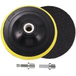 2 pi�ces plateaux de pon�age, disques abrasifs velcro, plaque de pon�age, fermeture auto - agrippante, ...