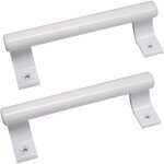 2 pi�ces poign�e de porte coulissante en aluminium de 8', poign�e m�tallique moderne pour les portes ...