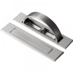 2 pi�ces poign�e de porte encastr�e tatami poign�e cach�es pour tiroir armoire de plancher avec vis argent ...