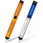 Kit de 2 pompes � dessouder, pompe d'aspiration professionnelle pour retirer la soudure fondue. accessoire ...