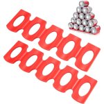 2 pi�ces porte bouteilles r�frig�rateur, porte cannettes silicone universel, range bouteilles de vin ...