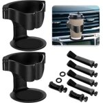 2 pi�ces porte - gobelets auto ventilation, support bouteille voiture universel, porte - boisson r�glable ...
