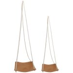 2 pi�ces porte - plantes d�coratif avec corde en coton, panier suspendu pour pots de fleurs