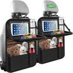 2 pi�ce protections dossier de si�ge voiture, protege siege voiture enfant, organisateur voiture enfant, ...