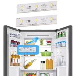 2 pi�ces r�frig�rateurs de remplacement panneau lumineux led cong�lateur r�frig�rateur barre lumineuse ...