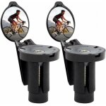 2 pi�ces retroviseur velo miroirs de v�lo retroviseur trotinette electrique retro miroir convexe 360� ...