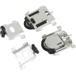 2 pi�ces roulette porte coulissante placard, pour porte de garde - robe, rouleaux, armoire runners guides, ...