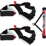 2 pi�ces sangles porte - skis r�glable, bandouli�re de ski, transport poignets de ski, b�tons pour enfants ...