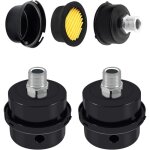 2 pi�ces silencieux de filtre de compresseur d'air, silencieux de filtre � air, filtre air compresseur, ...