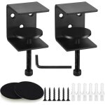 2 pi�ces support �tagere pour murale fixation, support d'angle d'�tag�re murale en m�tal, pinces de table ...