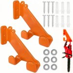 2 pi�ces support tronconneuse, support debroussailleuse mural, crochet rangement garage, crochet mural ...