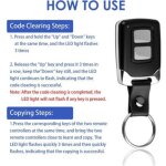 2 pi�ces t�l�com porte de garage 433 mhz, garage d'ouvre - porte avec 2 canaux, 433 mhz t�l�commande ...