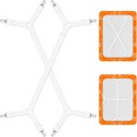 2 pi�ces tendeur drap housse lit drap r�glable, attache drap housse, elastique drap housse avec clips ...