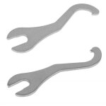 2 pi�ces v�lo serrure anneau dissolvant p�dalier r�paration cl� cl� v�lo r�paration d�montage outil cyclisme ...