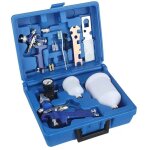 2 pistolets � peinture hvlp pistolet � peinture 0, 8 mm 1, 4 mm buses - kit pistolet professionnel pour ...