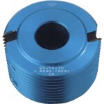 Leman ? lot de 2 plaquettes hm enture dent de scie ht50 p5 ? bague d'�paisseur 2, 5 mm ? pour jointage ...