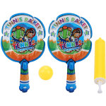 2 raquettes de badminton gonflables l�g�res pour enfants avec ballon - jouet sportif