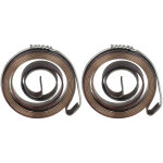 2 ressorts de rappel chrom�s robustes et stables pour perceuse � colonne d'�tabli