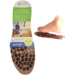 2 solette gel plantare massaggio active supporto scarpe uomo donna taglia 40 44