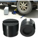 [jamais utilis�]2 tampons caoutchouc universels cric auto, coussin support cric hydraulique, prot�ge ...